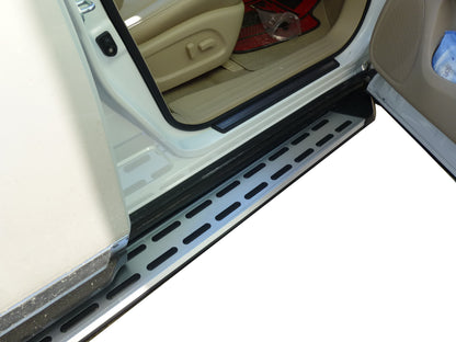 Vanguard Brushed Aluminum Side Steps & Running Boards Running Boards Running Board for 2013-2013 infiniti jx35 nan