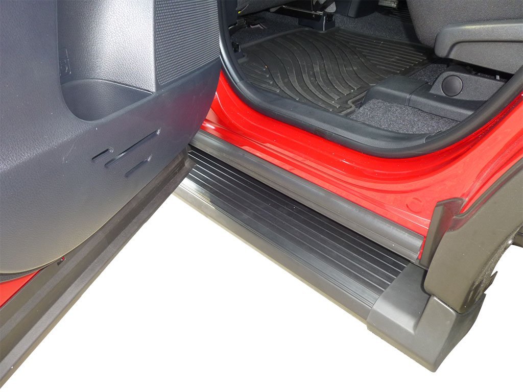 Vanguard Black Side Steps & Running Boards Running Boards Running Board for 2013-2015 toyota rav4 nan