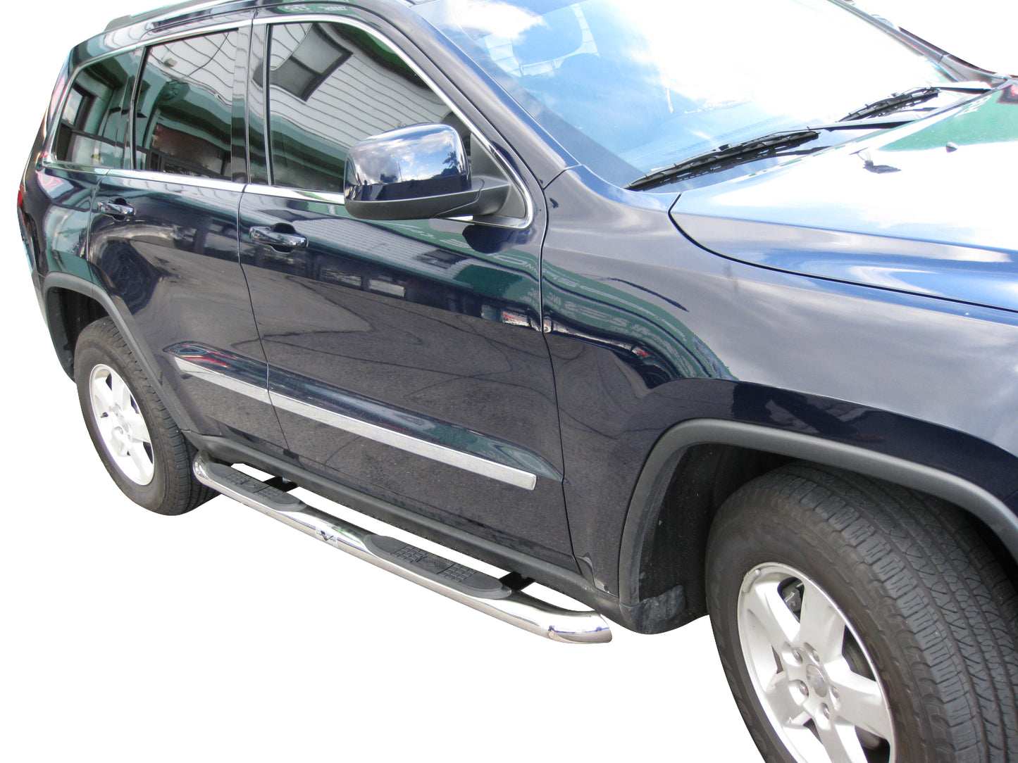Vanguard Stainless Steel Side Steps & Running Boards Side Steps Running Board for 2011-2020 jeep grand cherokee nan