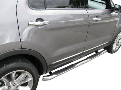 Vanguard Stainless Steel Side Steps & Running Boards Side Steps Running Board for 2011-2019 ford explorer nan