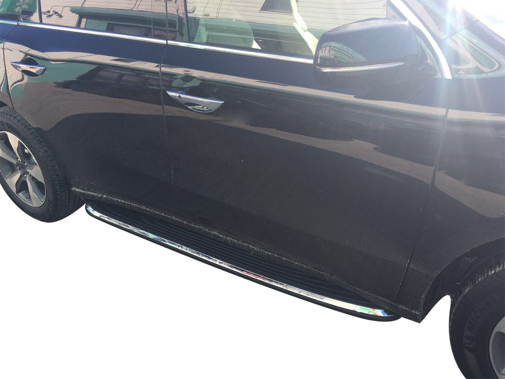 Vanguard Black Side Steps & Running Boards Running Boards Running Board for 2014-2016 acura mdx nan