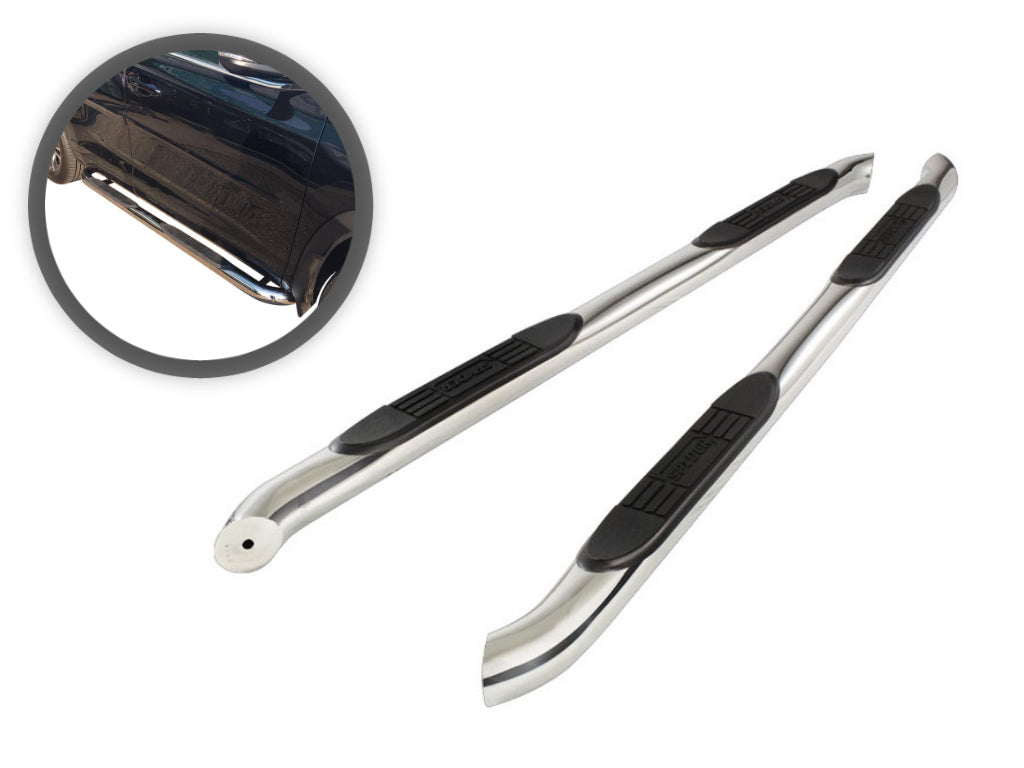 Vanguard Stainless Steel Side Steps & Running Boards Side Steps Running Board for 2014-2019 toyota highlander nan