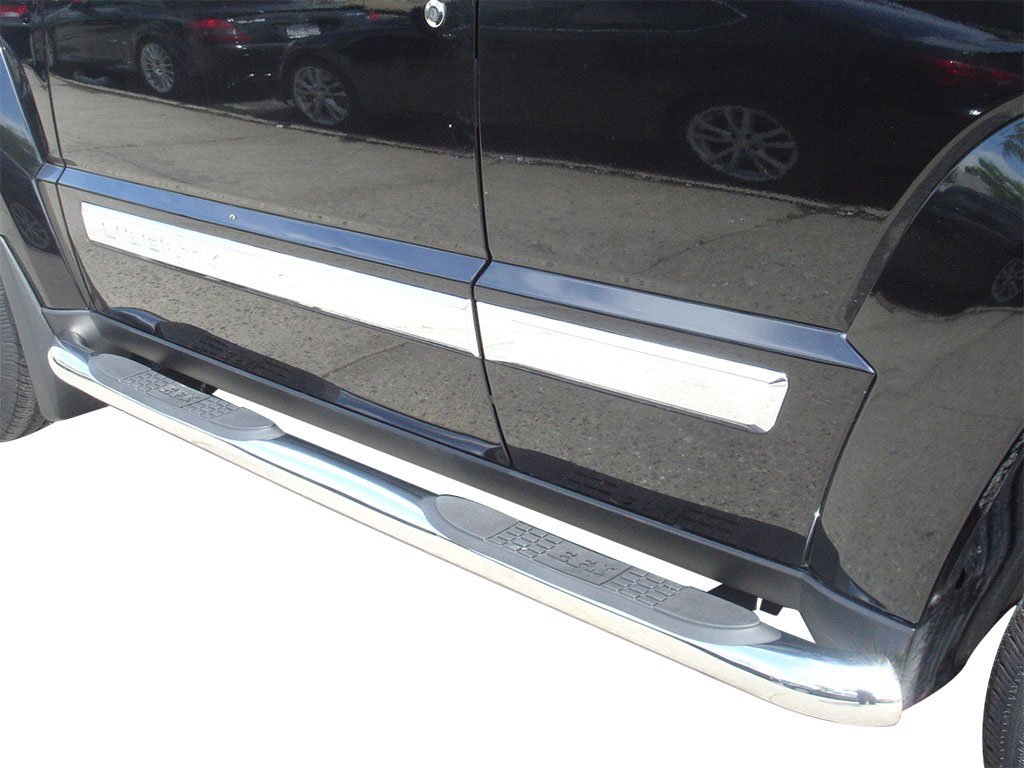 Vanguard Stainless Steel Side Steps & Running Boards Side Steps Running Board for 2008-2012 jeep liberty nan