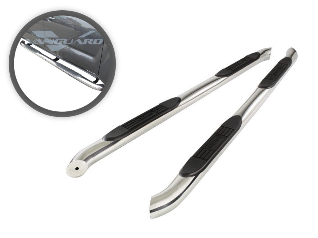 Vanguard Stainless Steel Side Steps & Running Boards Side Steps Running Board for 2007-2021 toyota tundra nan