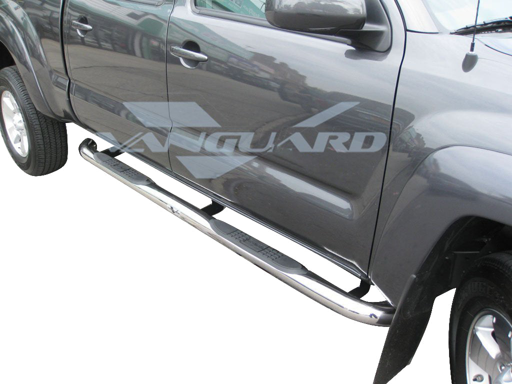Vanguard Stainless Steel Side Steps & Running Boards Side Steps Running Board for 2007-2021 toyota tundra nan