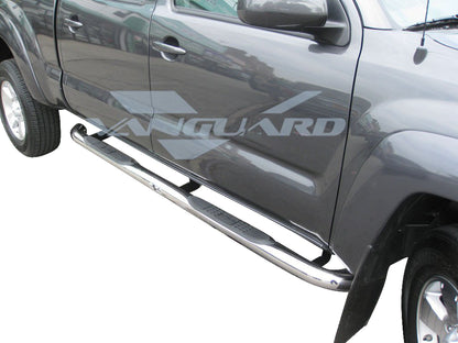 Vanguard Stainless Steel Side Steps & Running Boards Side Steps Running Board for 2007-2021 toyota tundra nan