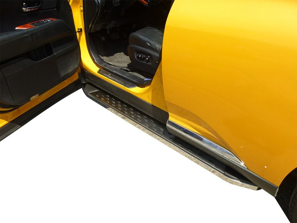 Vanguard Polished Chrome Side Steps & Running Boards Running Boards Running Board for 2019-2024 subaru forester