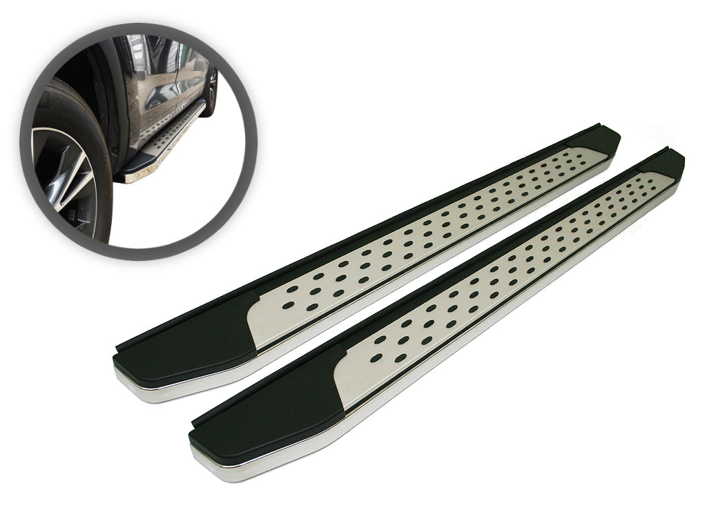 Vanguard Polished Chrome Side Steps & Running Boards Running Boards Running Board for 2013-2020 nissan pathfinder nan