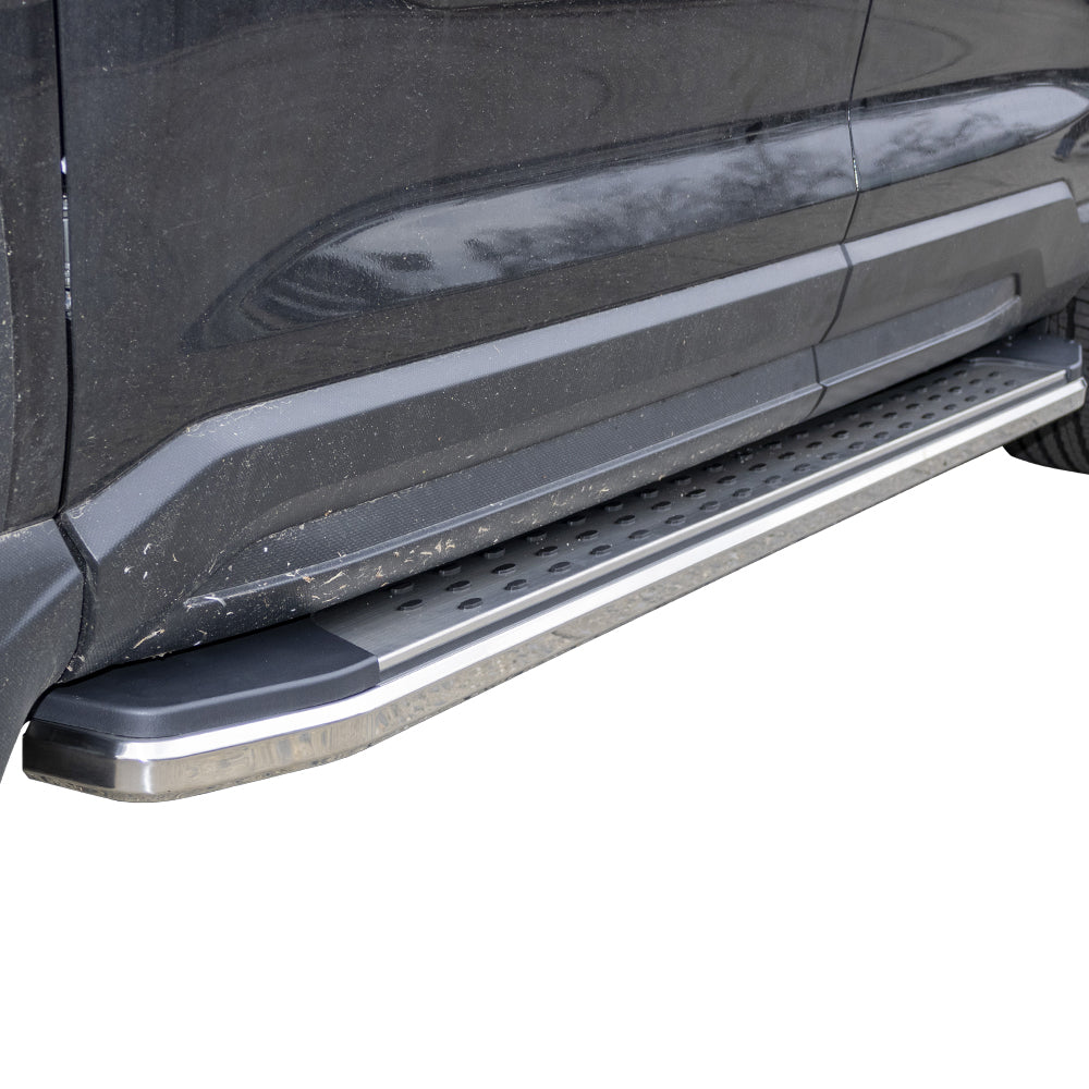 Vanguard Polished Chrome Side Steps & Running Boards Running Boards Running Board for 2019-2024 subaru ascent