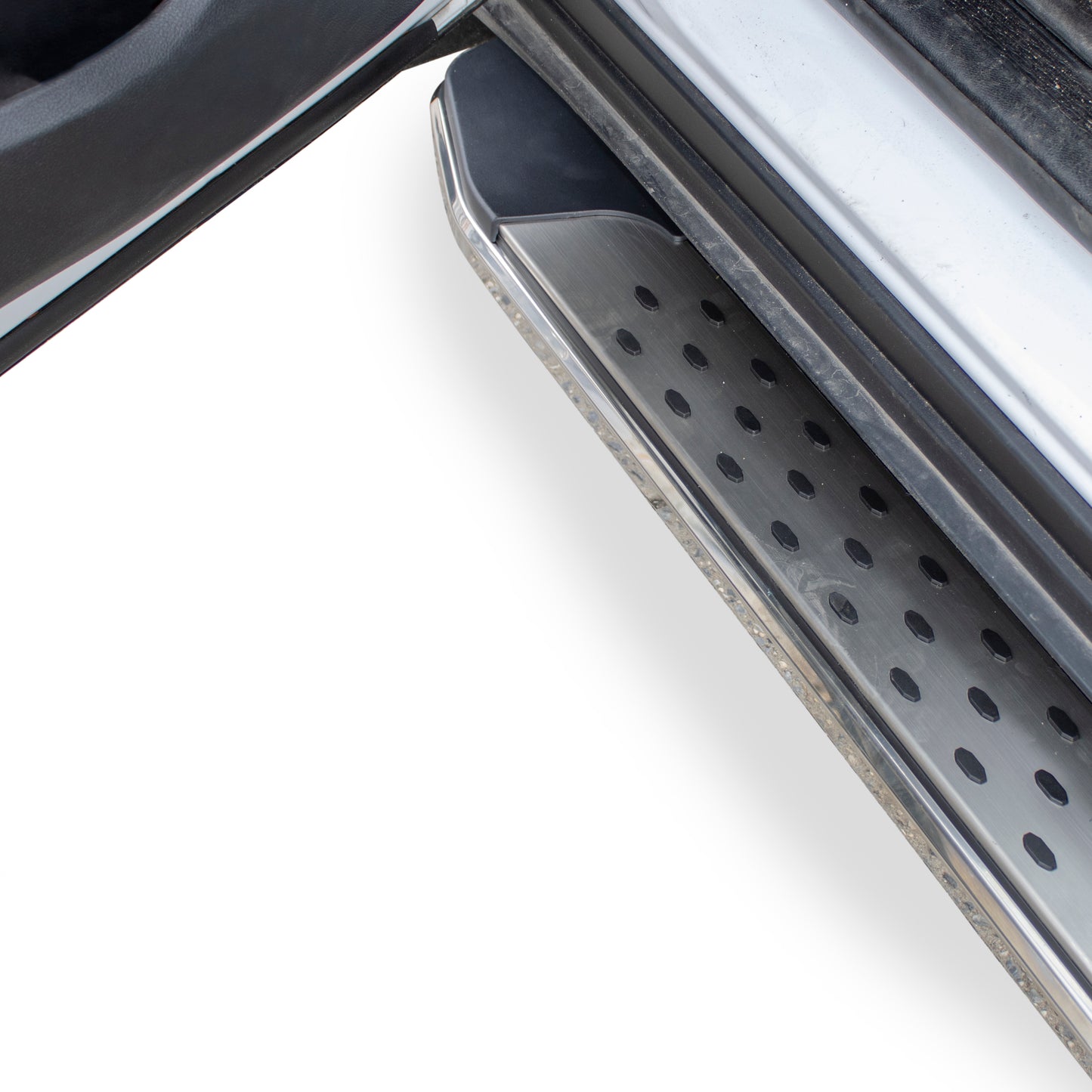 Vanguard Polished Chrome Side Steps & Running Boards Running Boards Step Nerf Bar for 2021-2024 jeep grand cherokee l