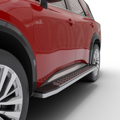 Vanguard Polished Chrome Side Steps & Running Boards Running Boards Step Nerf Bar for 2022-2024 nissan pathfinder