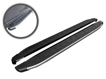 Vanguard Black Side Steps & Running Boards Running Boards Running Board for 2008-2013 toyota highlander nan