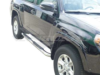 Vanguard Stainless Steel Side Steps & Running Boards Side Steps Running Board for 2018-2024 toyota 4runner trd off-road premium