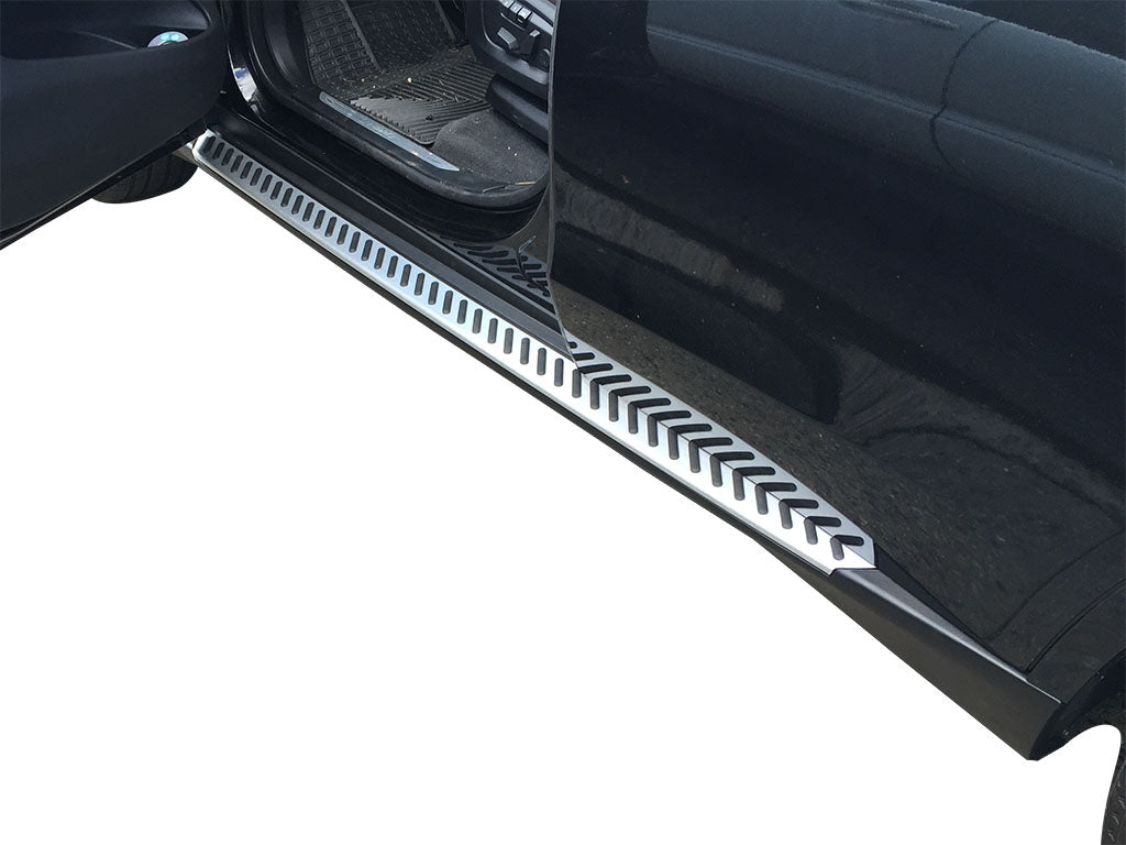 Vanguard Brushed Aluminum Side Steps & Running Boards Running Boards Running Board for 2015-2018 bmw x4 nan