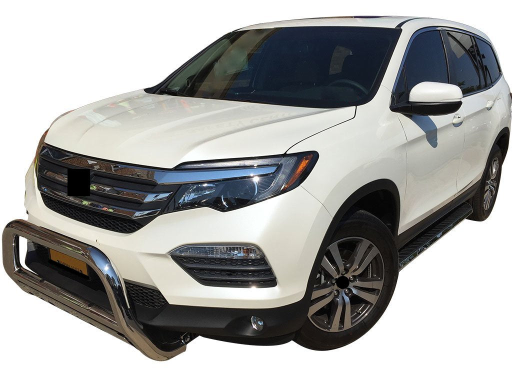 Vanguard Black Side Steps & Running Boards Running Boards Running Board for 2009-2015 honda pilot nan