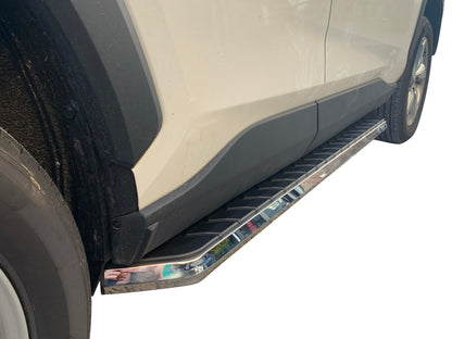 Vanguard Black Side Steps & Running Boards Running Boards Running Board for 2019-2024 toyota rav4 nan