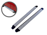Vanguard Brushed Aluminum Side Steps & Running Boards Running Boards Running Board for 2009-2015 honda pilot nan