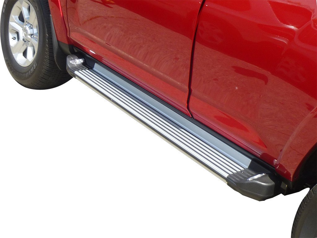 Vanguard Brushed Aluminum Side Steps & Running Boards Running Boards Running Board for 2011-2020 jeep grand cherokee nan