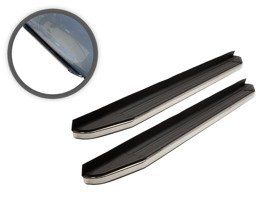Vanguard Black Side Steps & Running Boards Running Boards Running Board for 2014-2019 toyota highlander nan