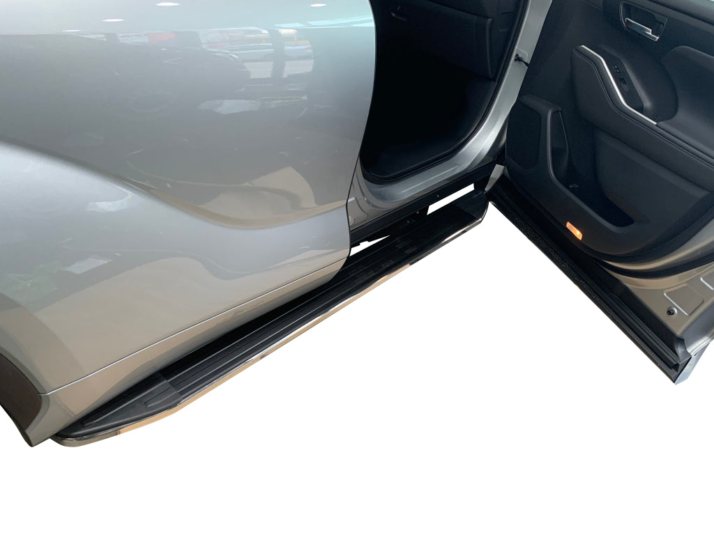 Vanguard Black Side Steps & Running Boards Running Boards Running Board for 2014-2019 toyota highlander nan