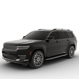 Vanguard Black Side Steps & Running Boards Running Boards Step Nerf Bar for 2022-2024 jeep grand cherokee