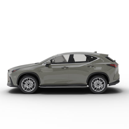 Vanguard Black Side Steps & Running Boards Running Boards Step Nerf Bar for 2022-2024 lexus nx350