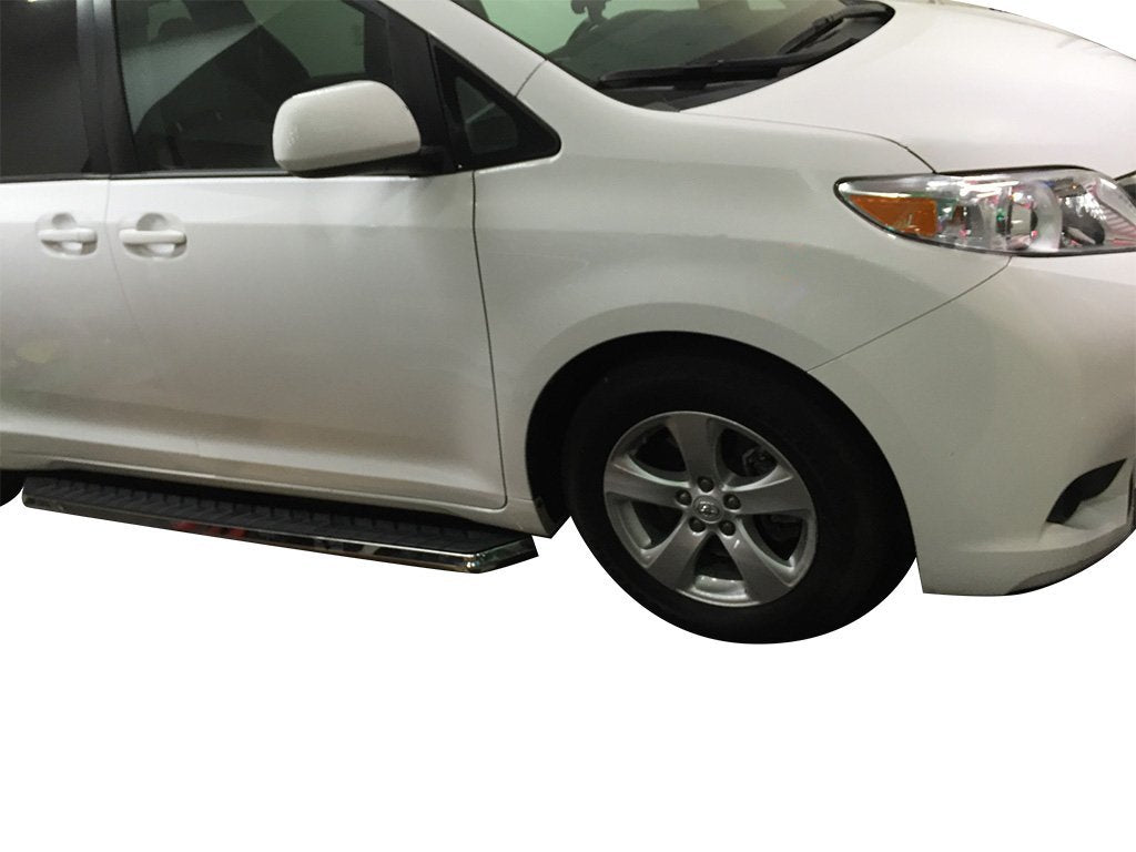 Vanguard Black Side Steps & Running Boards Running Boards Running Board for 2011-2018 toyota sienna nan