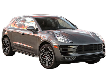 Vanguard Brushed Aluminum Side Steps & Running Boards Running Boards Running Board for 2015-2018 porsche macan nan