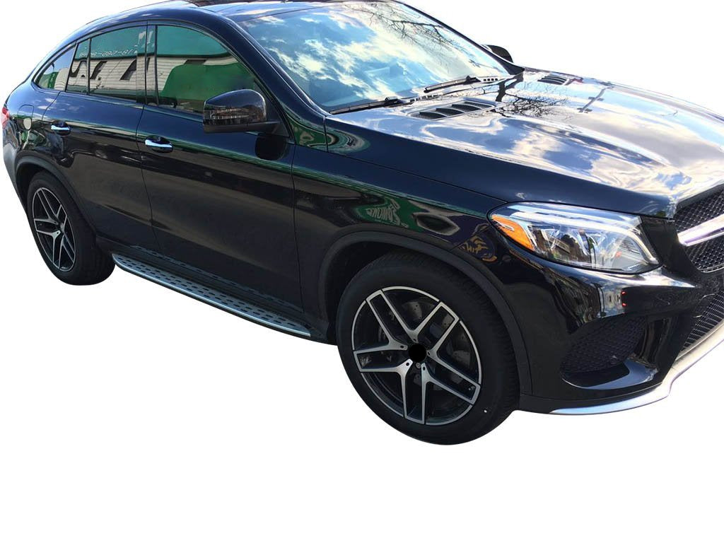 Vanguard Brushed Aluminum Side Steps & Running Boards Running Boards Running Board for 2012-2015 mercedes-benz ml63 amg nan