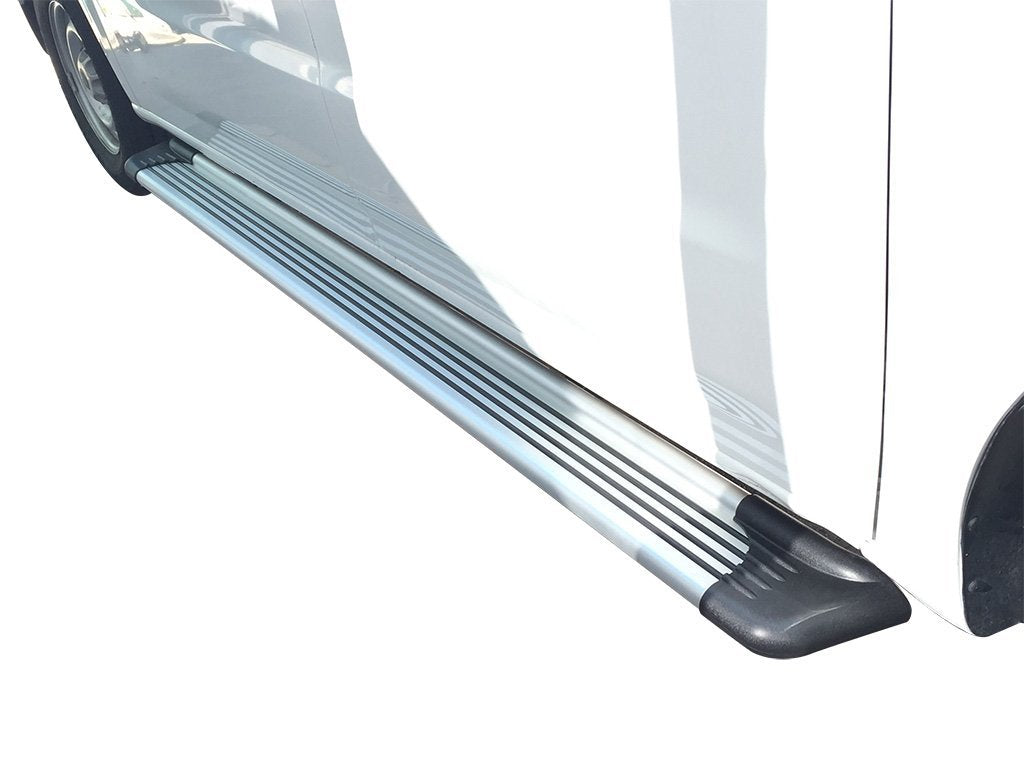 Vanguard Brushed Aluminum Side Steps & Running Boards Running Boards Running Board for 2012-2021 nissan nv2500 nan