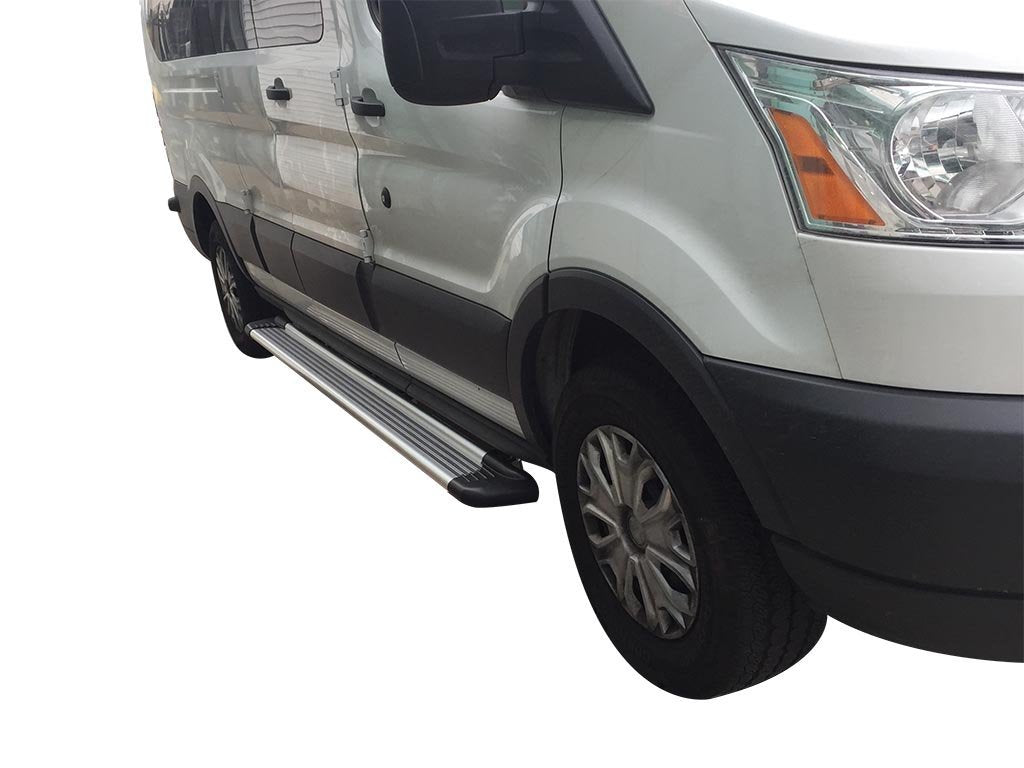 Vanguard Brushed Aluminum Side Steps & Running Boards Running Boards Running Board for 2012-2021 nissan nv1500 nan