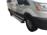 Vanguard Brushed Aluminum Side Steps & Running Boards Running Boards Running Board for 2014-2023 ram promaster 2500 nan