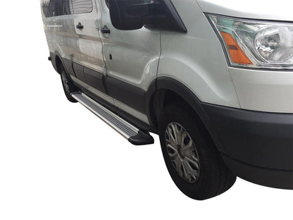 Vanguard Brushed Aluminum Side Steps & Running Boards Running Boards Running Board for 2012-2021 nissan nv3500 nan