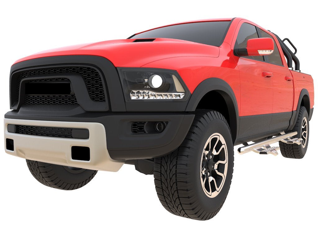 Vanguard Stainless Steel Side Steps & Running Boards Side Steps Step Nerf Bar for 2011-2018 ram 1500