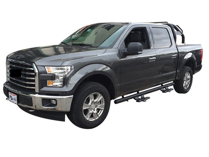Vanguard Black Powdercoat Side Steps & Running Boards Side Steps Step Nerf Bar for 2011-2018 ram 1500