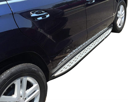 Vanguard Brushed Aluminum Side Steps & Running Boards Running Boards Running Board for 2018-2021 mercedes-benz glc63 amg nan