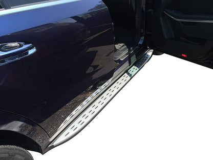 Vanguard Brushed Aluminum Side Steps & Running Boards Running Boards Running Board for 2018-2021 mercedes-benz glc63 amg nan