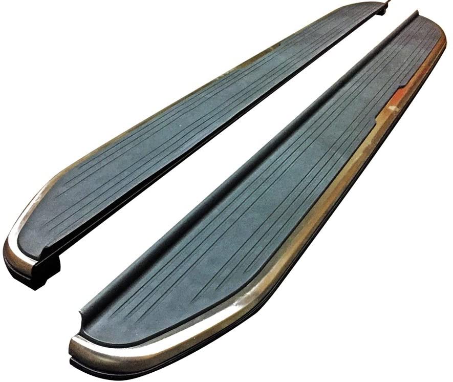 Vanguard Brushed Aluminum Side Steps & Running Boards Running Boards Running Board for 2012-2019 land rover range rover evoque nan