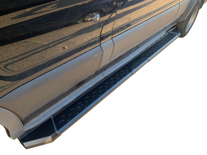 Vanguard Black Powdercoat Side Steps & Running Boards Running Boards Running Board for 2015-2021 nissan nv1500 nan