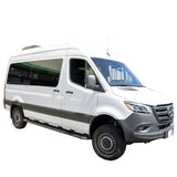 Vanguard Black Powdercoat Side Steps & Running Boards Running Boards Running Board for 2010-2025 mercedes-benz sprinter 2500 nan