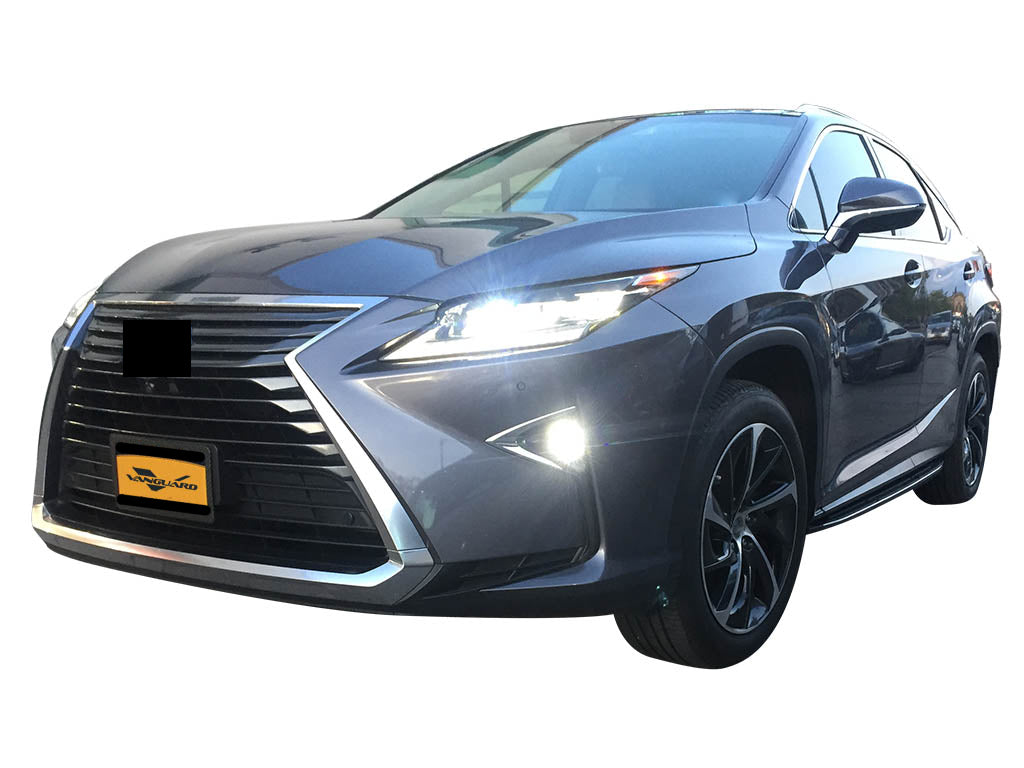 Vanguard Black Side Steps & Running Boards Running Boards Running Board for 2016-2022 lexus rx350 nan