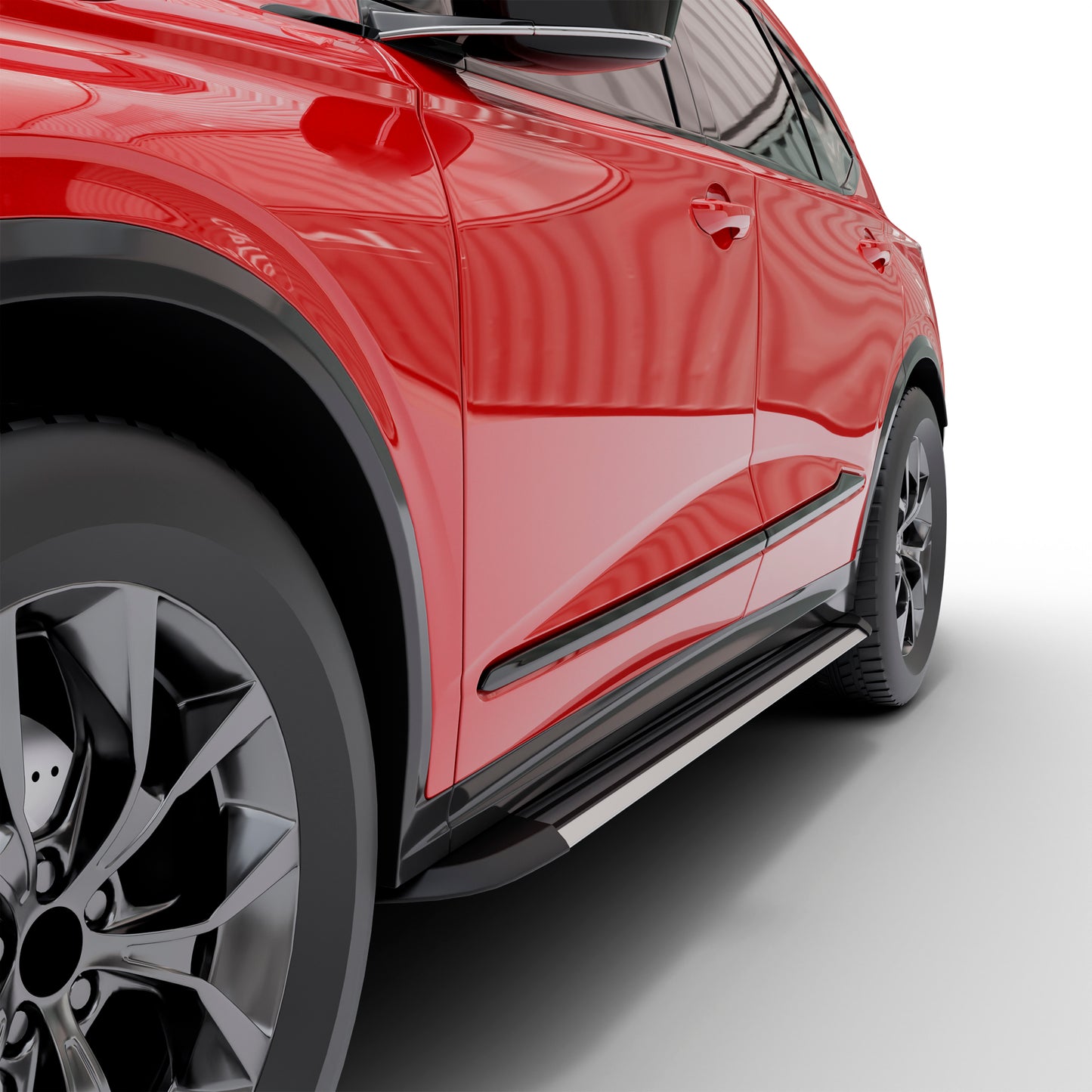 Vanguard Brushed Aluminum Side Steps & Running Boards Running Boards Running Board for 2019-2024 acura rdx