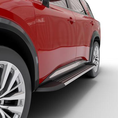 Vanguard Brushed Aluminum Side Steps & Running Boards Running Boards Step Nerf Bar for 2022-2024 infiniti qx60