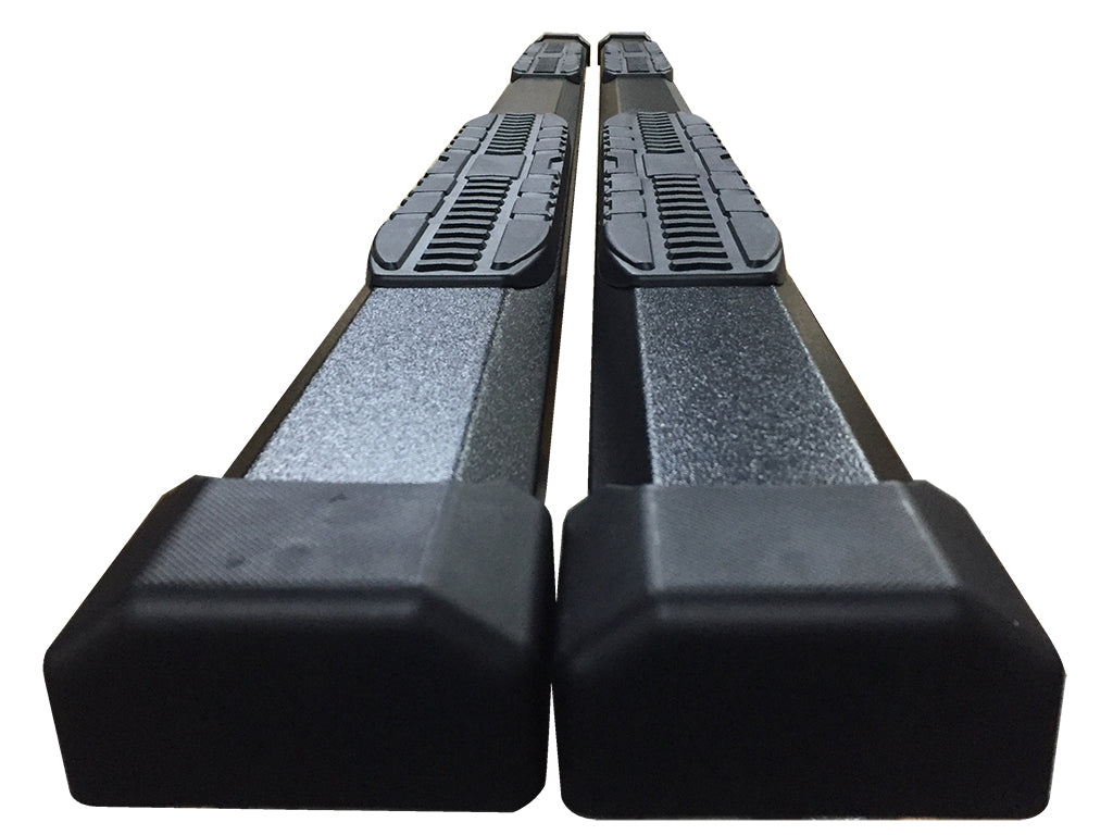 Vanguard Black Powdercoat Side Steps & Running Boards Running Boards Running Board for 2017-2024 toyota 4runner trd off-road