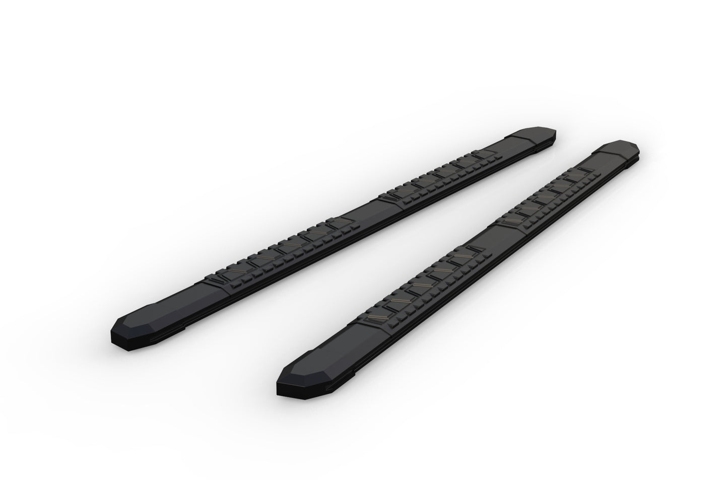 Vanguard Black Powdercoat Side Steps & Running Boards Running Boards Running Board for 2004-2014 ford f-150 nan