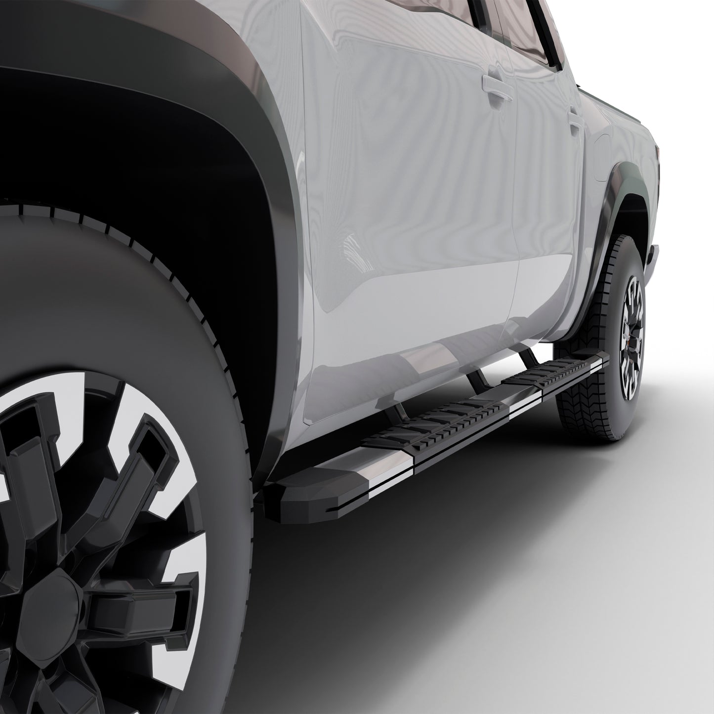Vanguard Stainless Steel Side Steps & Running Boards Running Boards Running Board for 2005-2024 nissan frontier