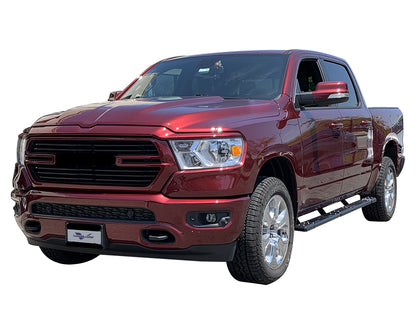 Vanguard Black Powdercoat Side Steps & Running Boards Side Steps Running Board for 2004-2014 ford f-150 nan
