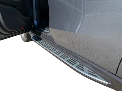 Vanguard Brushed Aluminum Side Steps & Running Boards Running Boards Running Board for 2021-2024 mercedes-benz gls63 amg