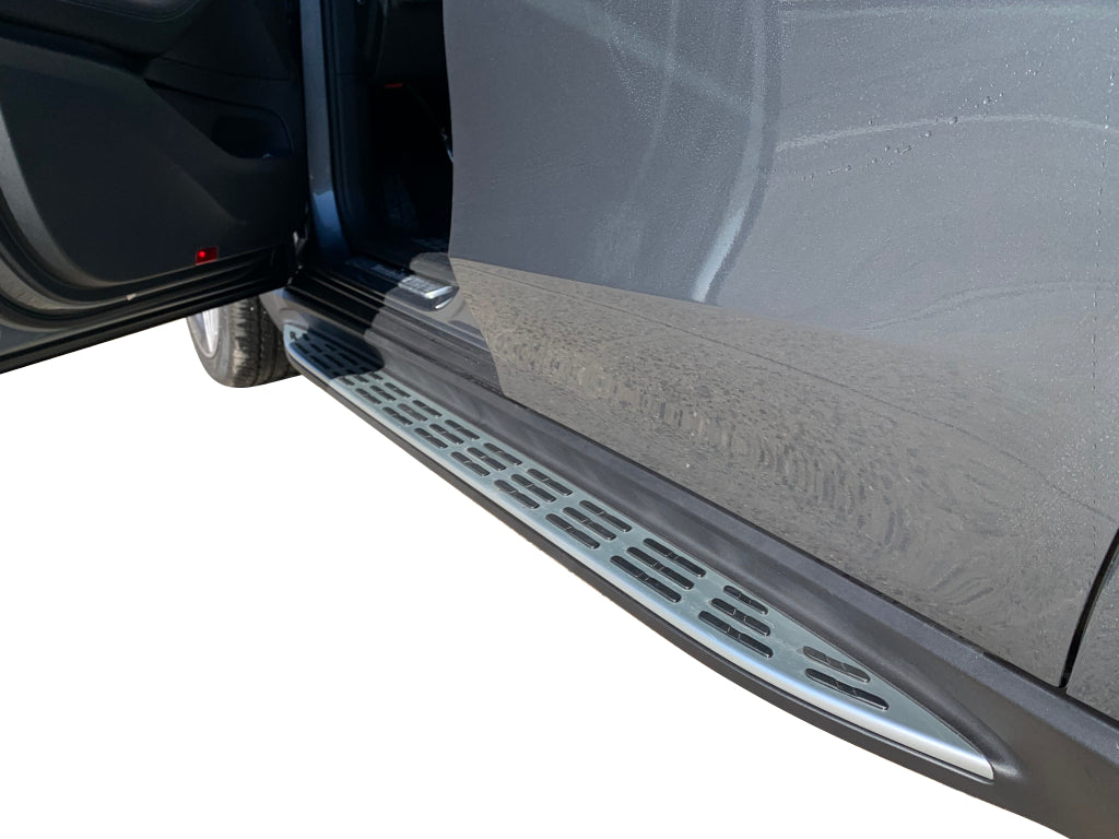 Vanguard Brushed Aluminum Side Steps & Running Boards Running Boards Running Board for 2021-2024 mercedes-benz gle63 amg s