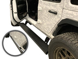 Vanguard Black Side Steps & Running Boards Side Steps Running Board for 2018-2025 jeep wrangler